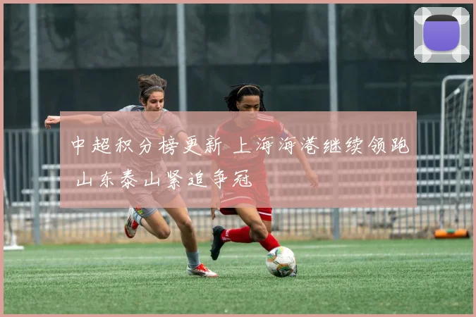 中超积分榜更新 上海海港继续领跑 山东泰山紧追争冠